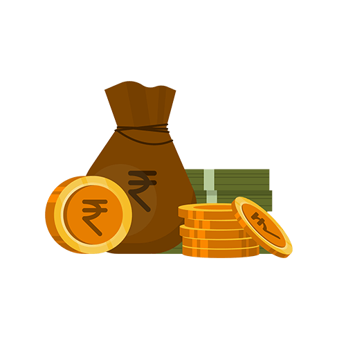 money bag image for corporate fixed deposite